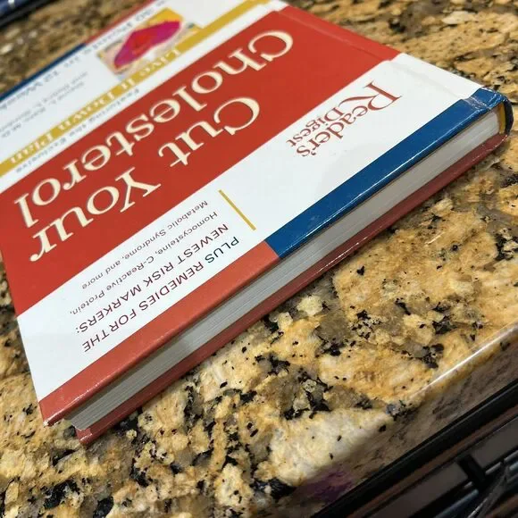 Readers Digest Cut Your Cholesterol Exclusive Live It Down Plan Hardcover Book - Picture 8 of 8